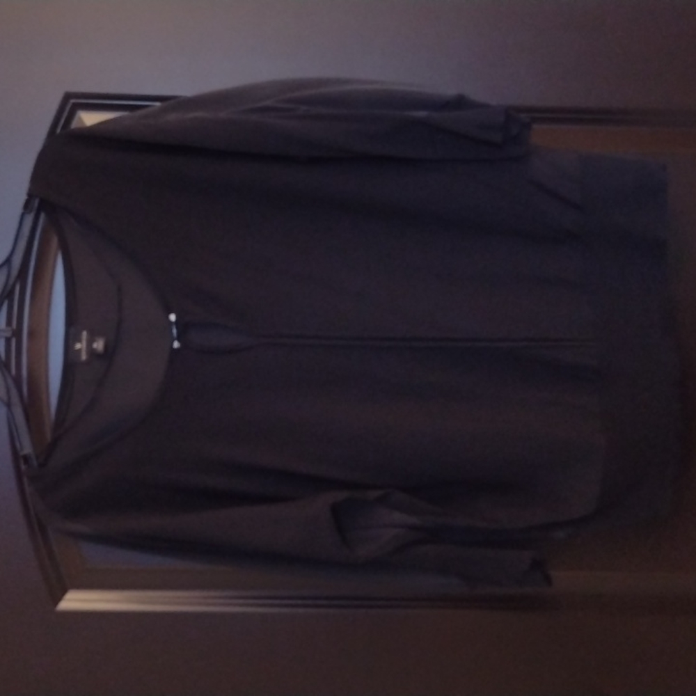NWOT Worthington 3/4 Raglan Sleeve Sweater w/Chiffon Back